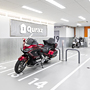 キュラーズ高輪台店 大型バイクパーキング